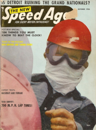 SPEED AGE 1956 OCT - MASERATI 3000S/FERRARI MONZA 750 TESTS, FLAHAERTY, SHELBY 